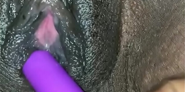 ebony,femdom,masturbation,pussy,vibrator
