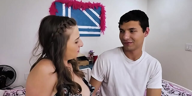 bedroom,big cock,blowjob,brunette,deepthroat,dirty,hardcore,licking,pussy,teamskeet,teen